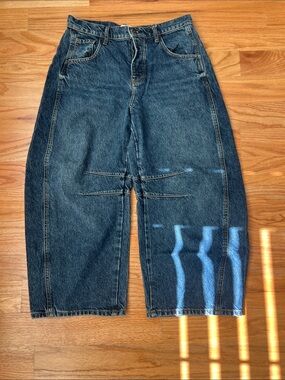 We The Free Good Luck Barrel Jean, 28S, Deep End
